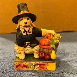 Jim Shore ‘A Harvest Tail’ Figurine with Harvest Basket
